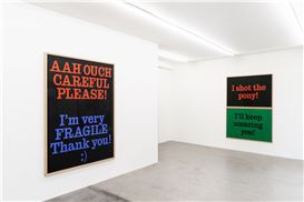 Nora Turato “the next big thing is YOU” at Galerie Gregor Staiger, Zurich