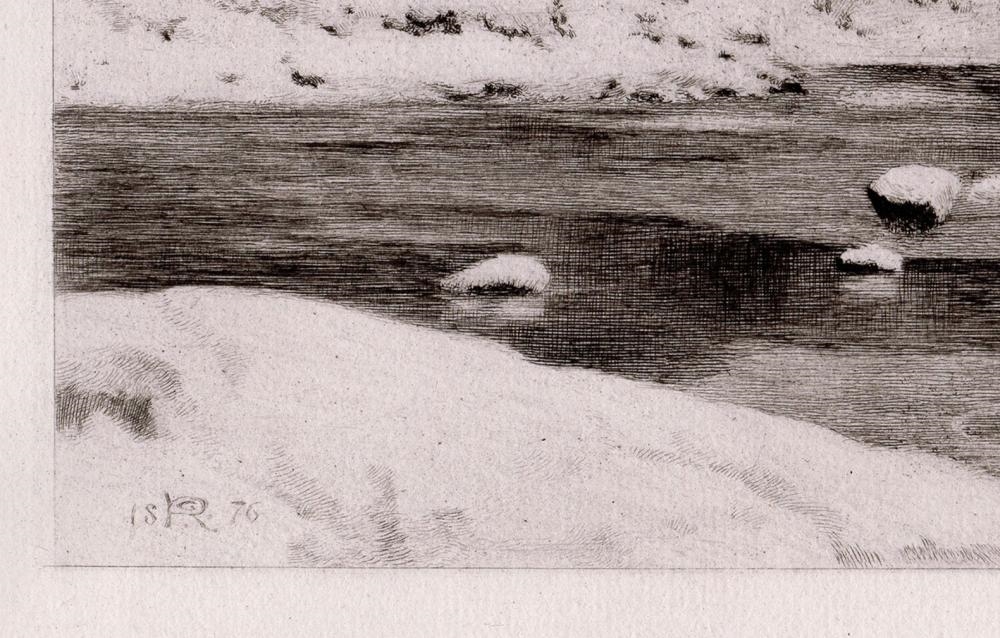 George A. Reid | George Reid Jedburgh 1880 etching (1842) | MutualArt