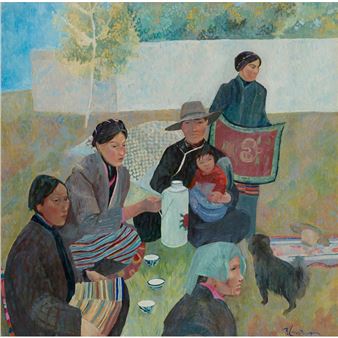 YAK BUTTER TEA, SHIGATSE, TIBET - Brenda Lenaghan