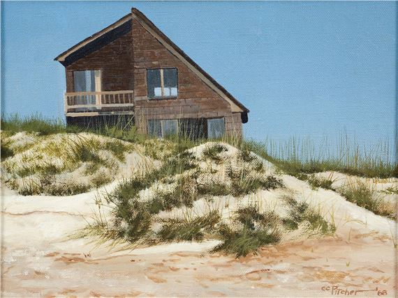 Outer Banks Beach House by Charles Pitcher, 1988