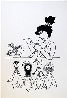 Paper, ink, 30x21 cm - Māris Putniņš