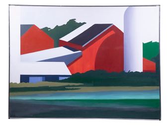 Red Barn - Alice Dalton Brown