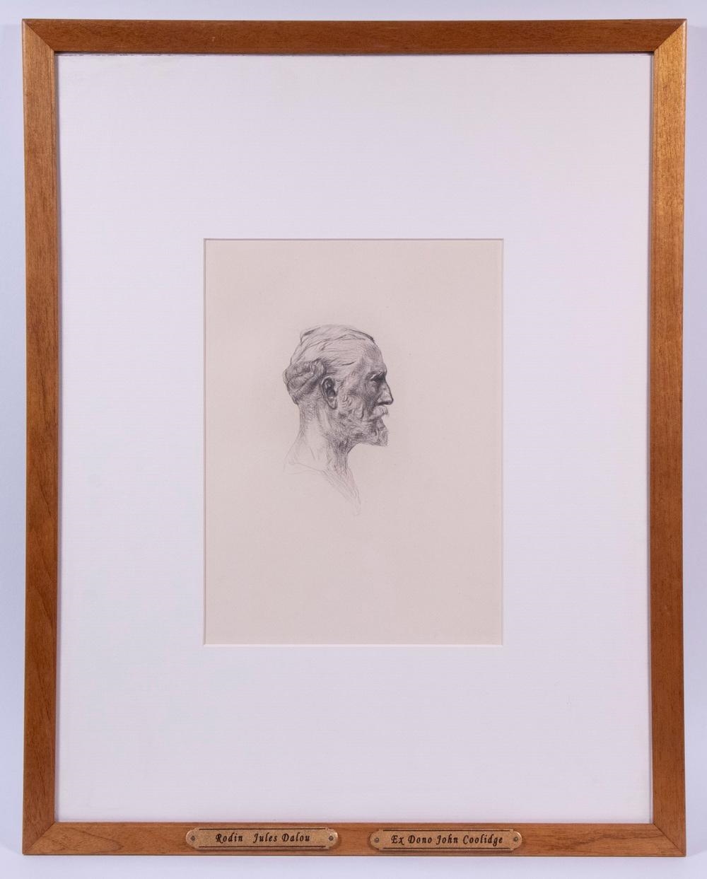 Auguste Rodin | In mahogany frame | MutualArt