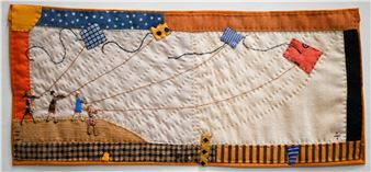 洋書　キルト★Janet Bolton★英国　ファブリックアート作家 Janet Bolton | 10 Artworks at Auction | MutualArt