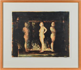 162 Sture Meijer 1931-2023 Färglitografi - Sture Meijer