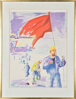 81 Peder Josefsson Litografi - Peder Josefson