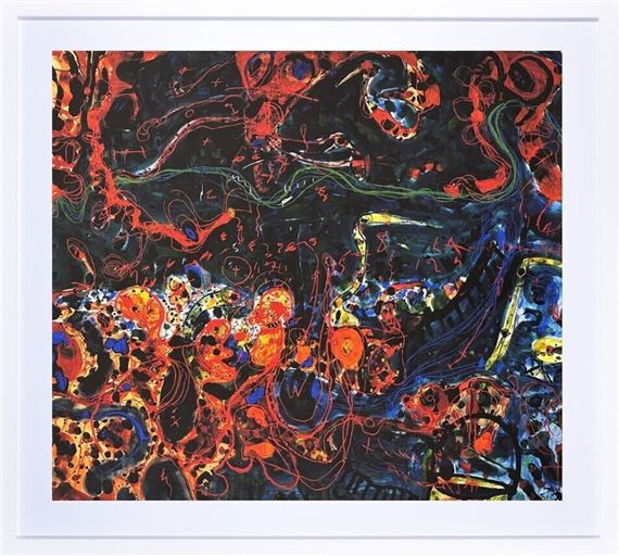 Lake Encounter by John Olsen