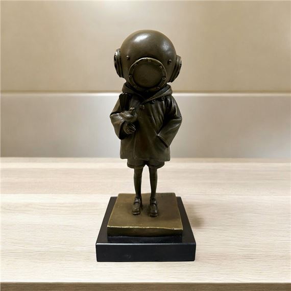 Banksy | Deep Sea Diver Girl | MutualArt