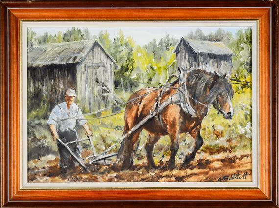 53 Ann-Liz Sehlstedt Olja på duk - Ann-liz Sehlstedt