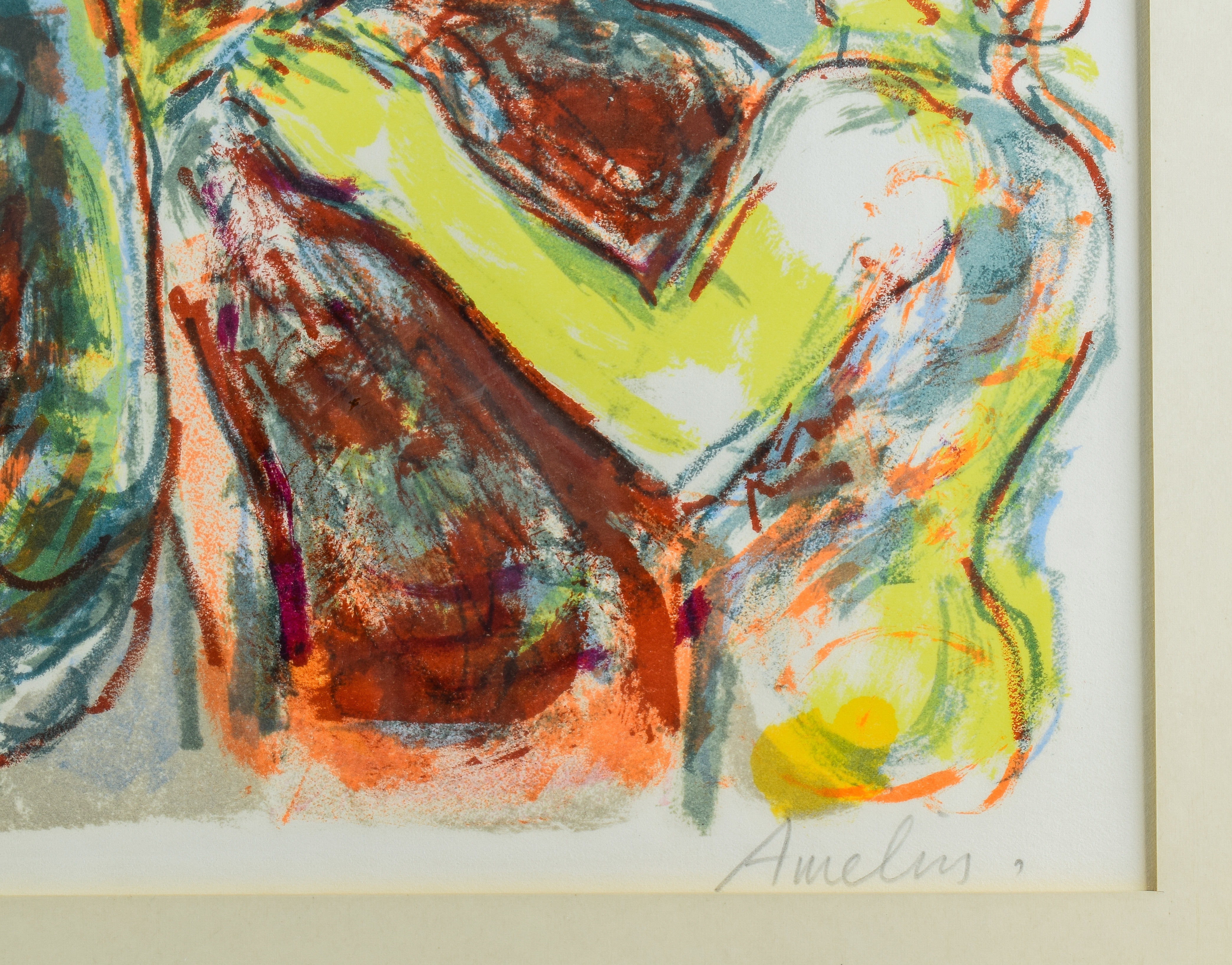 Albin Amelin | 75 Albin Amelin 1902-1975 Färglitografi | MutualArt