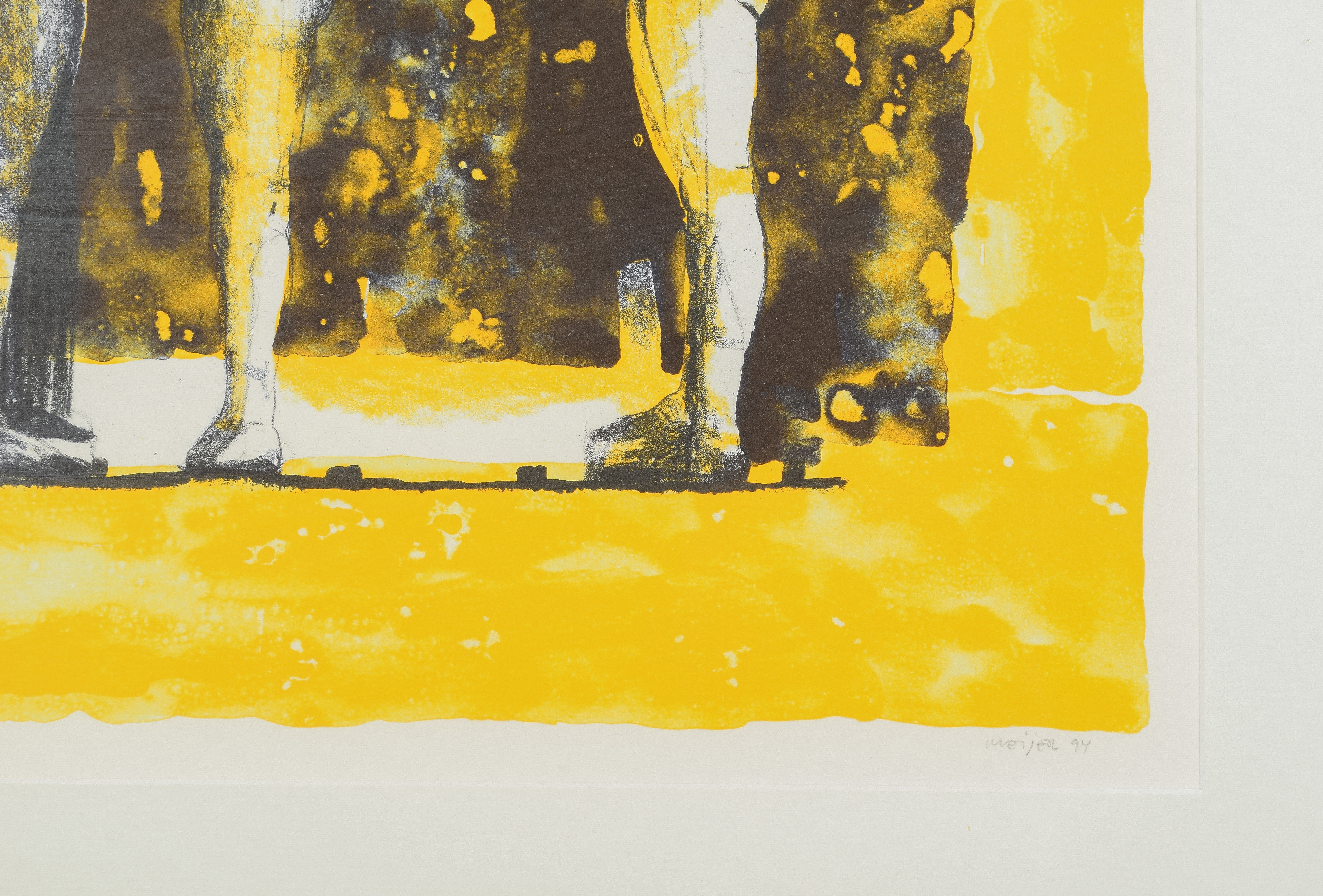 Artwork by Sture Meijer, 173 Sture Meijer 1931-2023 Färglitografi, Made of Color lithograph