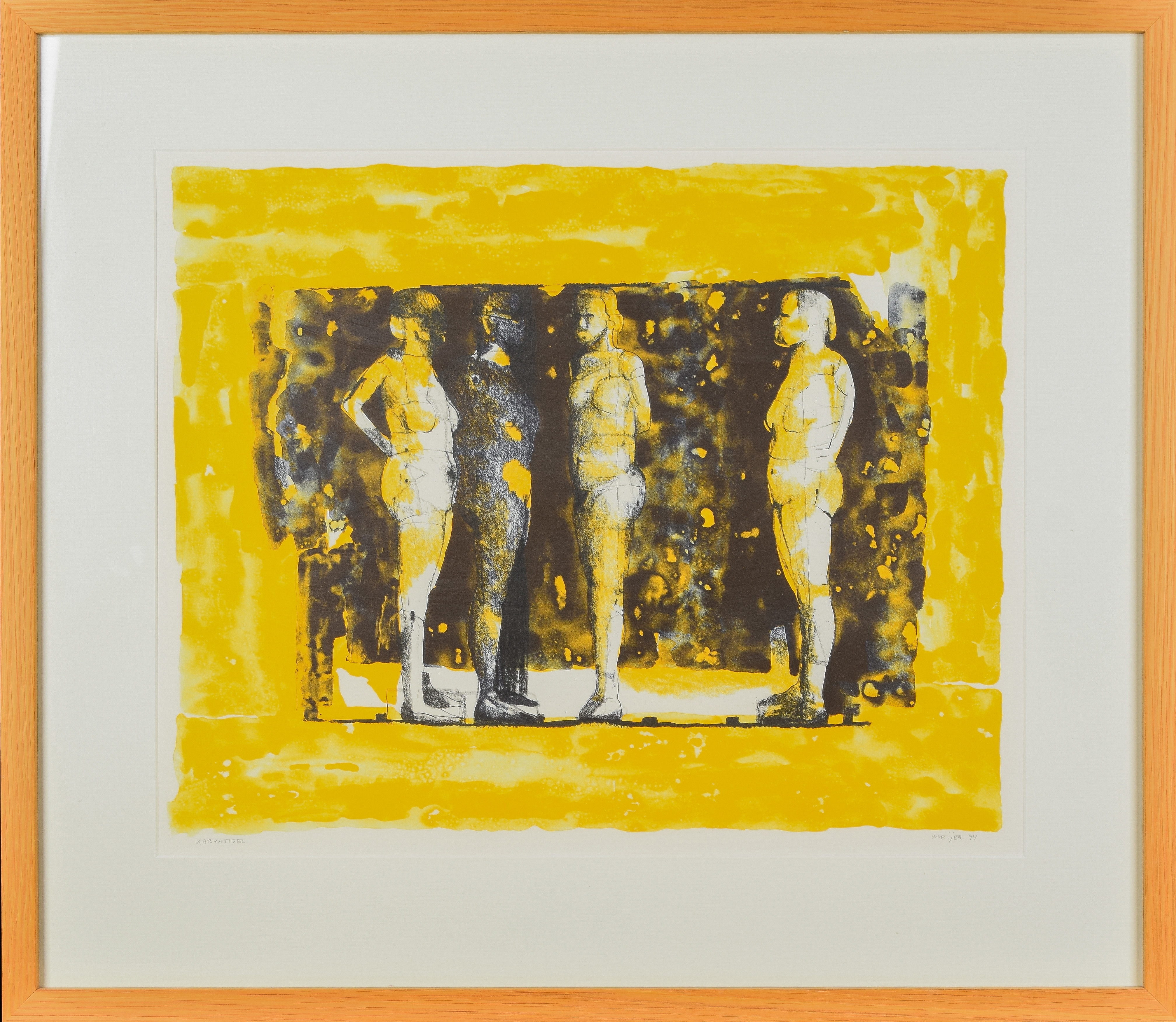 Artwork by Sture Meijer, 173 Sture Meijer 1931-2023 Färglitografi, Made of Color lithograph