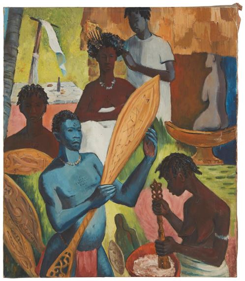 Figures at work by Lucile Leighton