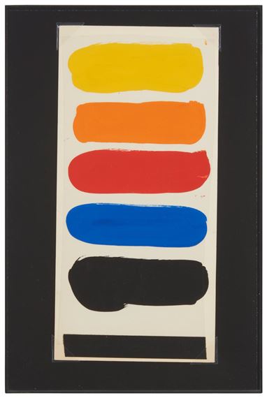 Alexander Calder | Color swatches | MutualArt