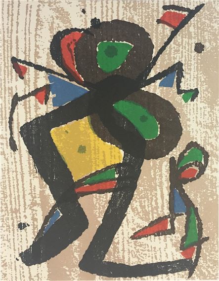 Joan Miró | Joan Miro - Graveur III (1984) | MutualArt