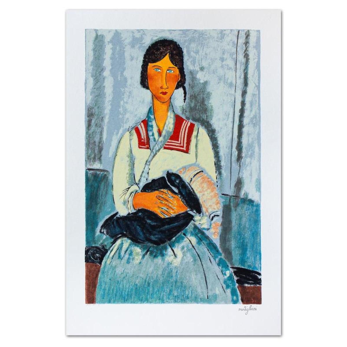 Amedeo Modigliani | Anna Akhmatova (1911) | MutualArt