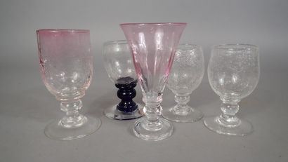 René COURSON (1940-2012). Ensemble de cinq