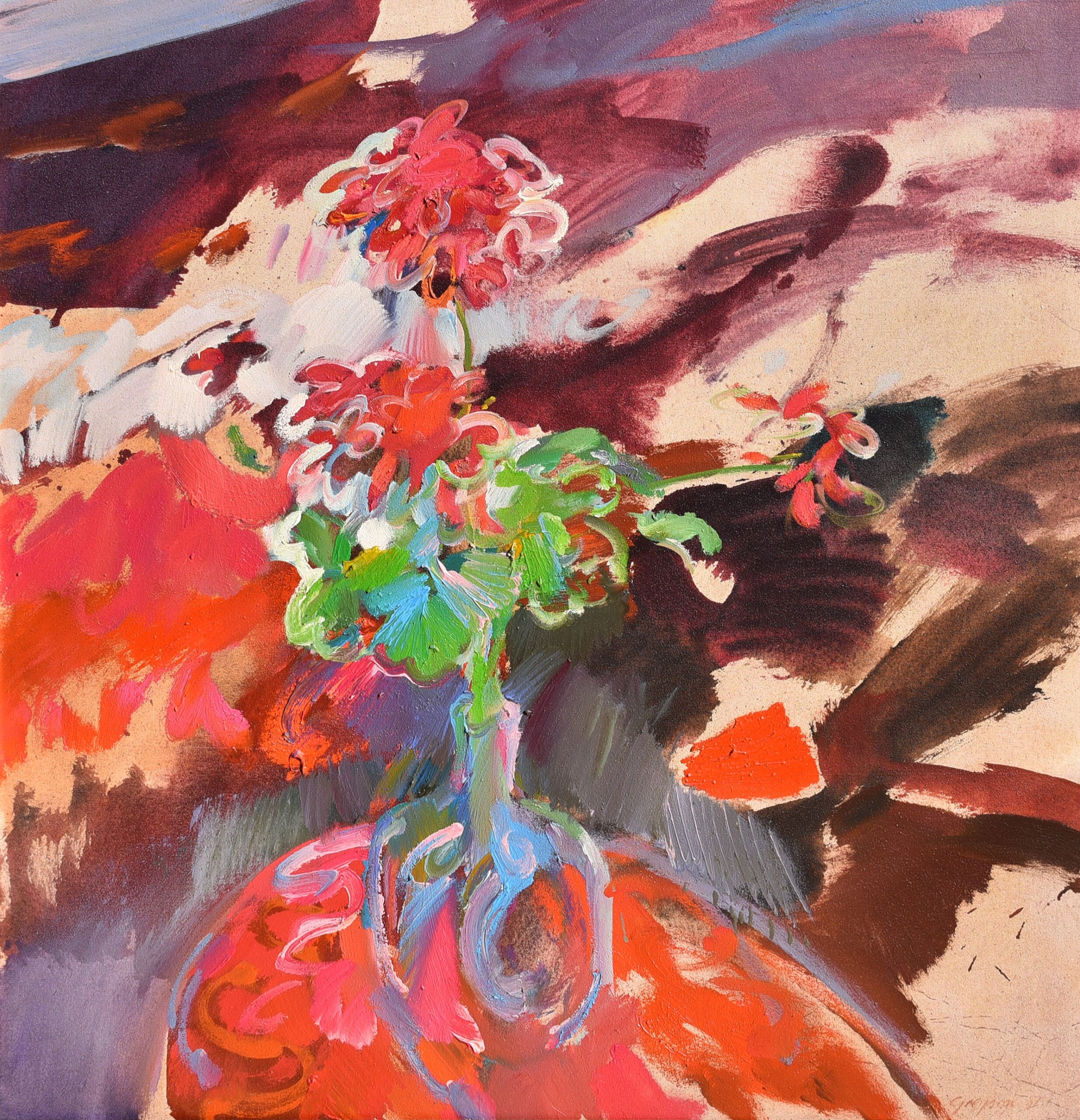 David Gregson | Still Life with Flowers (1981) | MutualArt