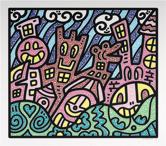 Mr. Doodle | Alien Town (2020) | MutualArt