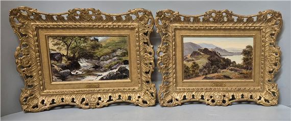Sidney Richard Percy | Sydney Richard Percy (1822-1886), pair of ...