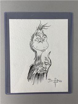 Dr. Suess Drawing Barb Walbridge With Authenticity - Barb Walbridge