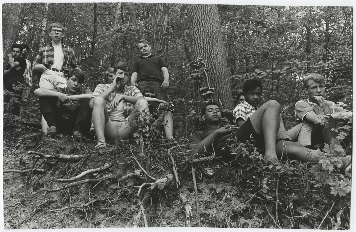 Artwork by Gary Renaud, Teenage Boys, Made of Vintage gelatin silver print