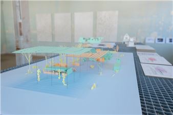 MBL Architectes. Stanza del Progetto - Galleria Continua, Les Moulins