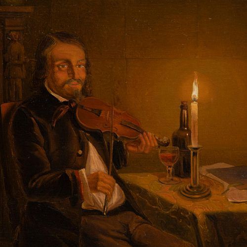 Violinista by Pieter Geerard Sjamaar