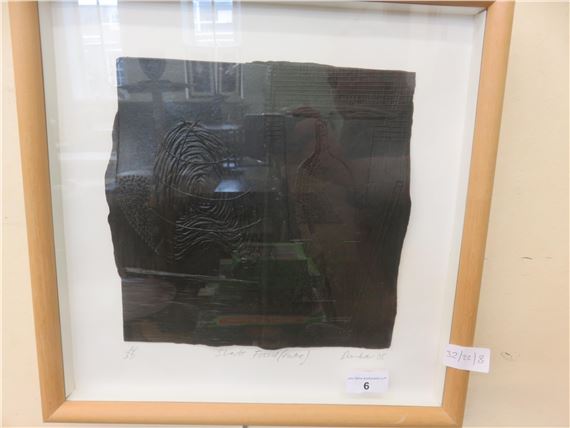 Framed Limited Edition Print - Slate Fossil (Fake) - Lennox Dunbar - Lennox Dunbar