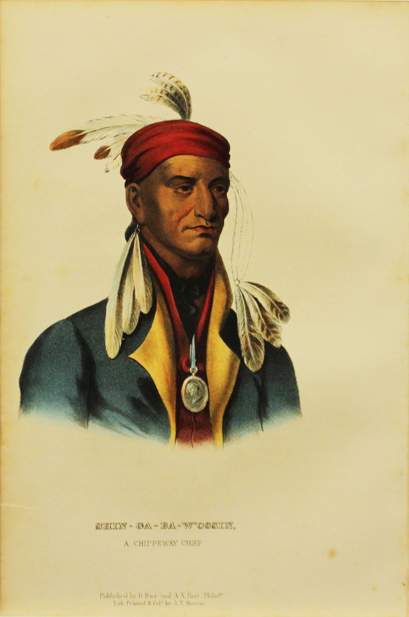 Charles Bird King | Charles Bird King - Shin Ga Ba Wossin (1858 ...