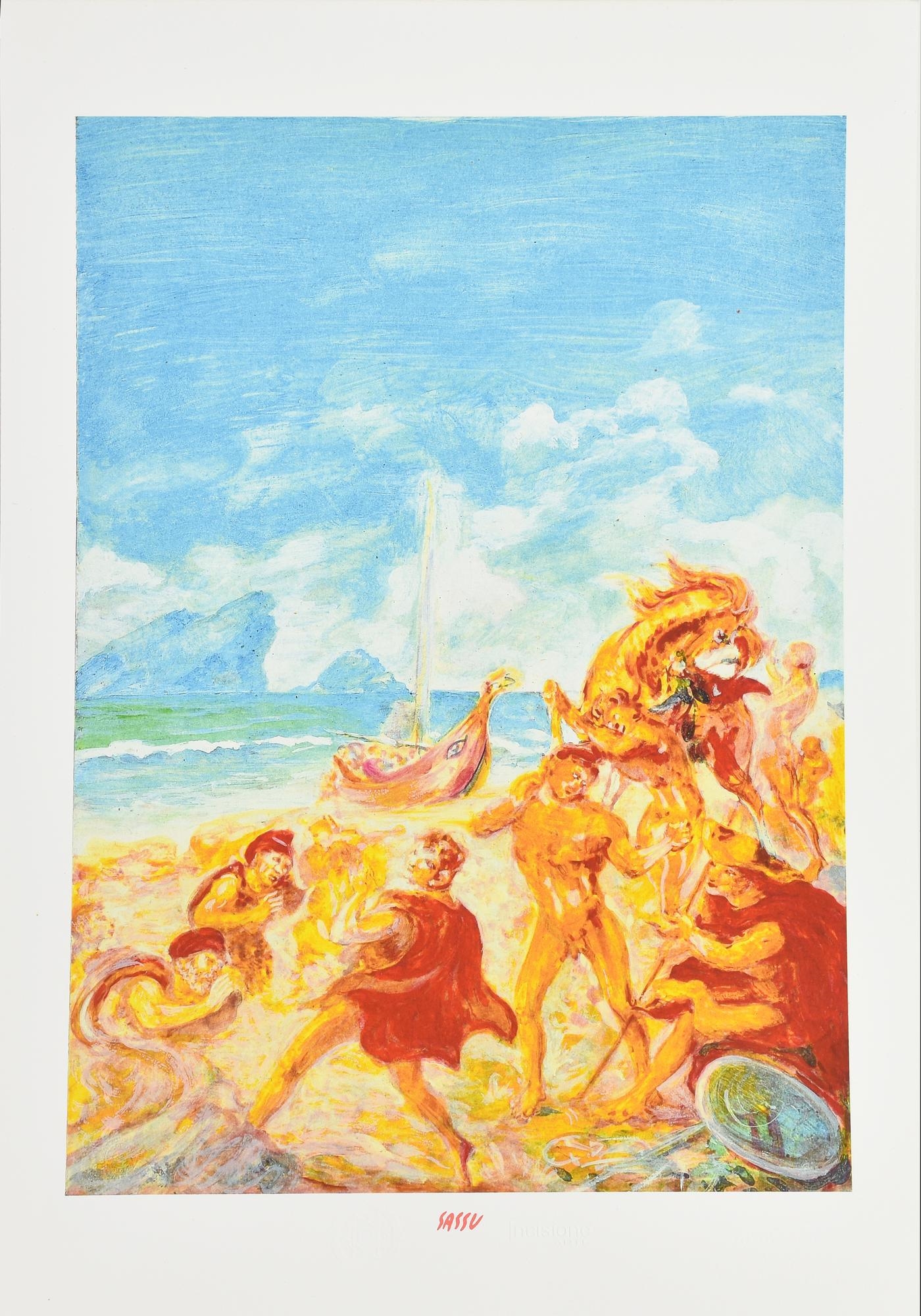 Aligi Sassu | LA DIVINA COMMEDIA (1996) | MutualArt