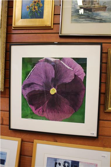 PURPLE PANSY - Karin Helmich