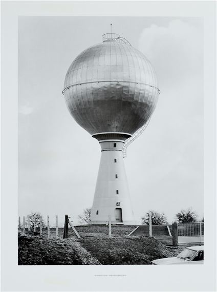 Wasserturm Verviers Belgien by Bernhard Becher, Hilla Becher, 1976
