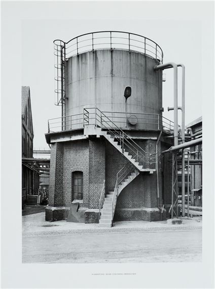 Wasserturm Zeche Concordia Oberhausen by Bernhard Becher, Hilla Becher, 1976