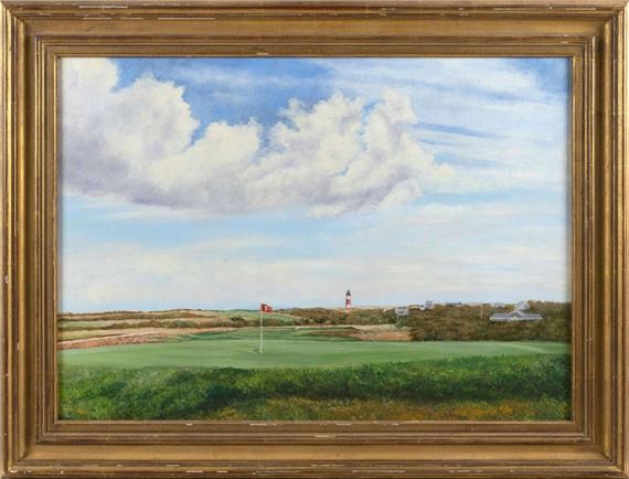 Sankaty Head Golf Club, Nantucket, Massachusetts by Marla Korr, 1950