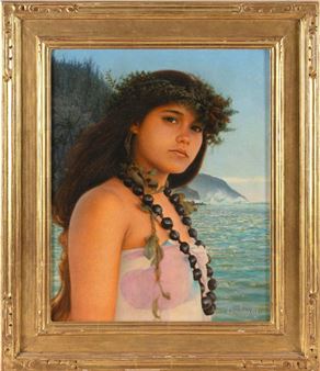 A young Hawaiian woman - Peter Taylor Quidley