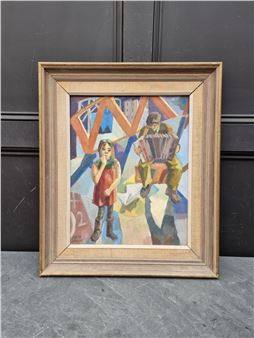 The Accordionist - Anne Bulitis