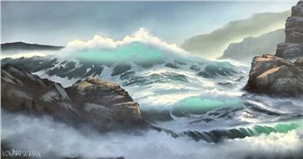 Harvey Von Baeseman  Oil On Canvas - Harvey von Baeseman