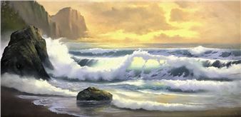 Harvey Von Baeseman  Oil On Canvas - Harvey von Baeseman