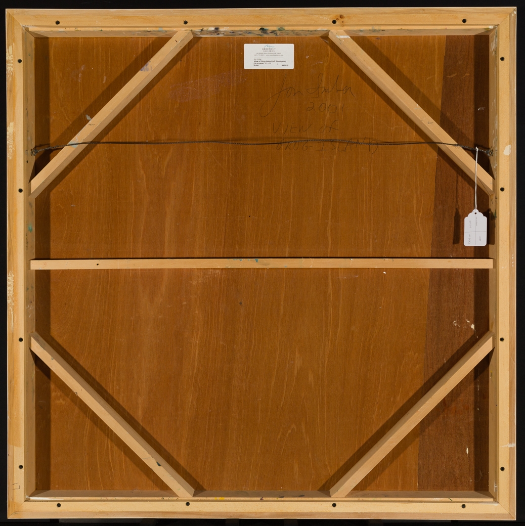 Artwork by Jon Imber, "View of Grog Island", Made of Oil on panel