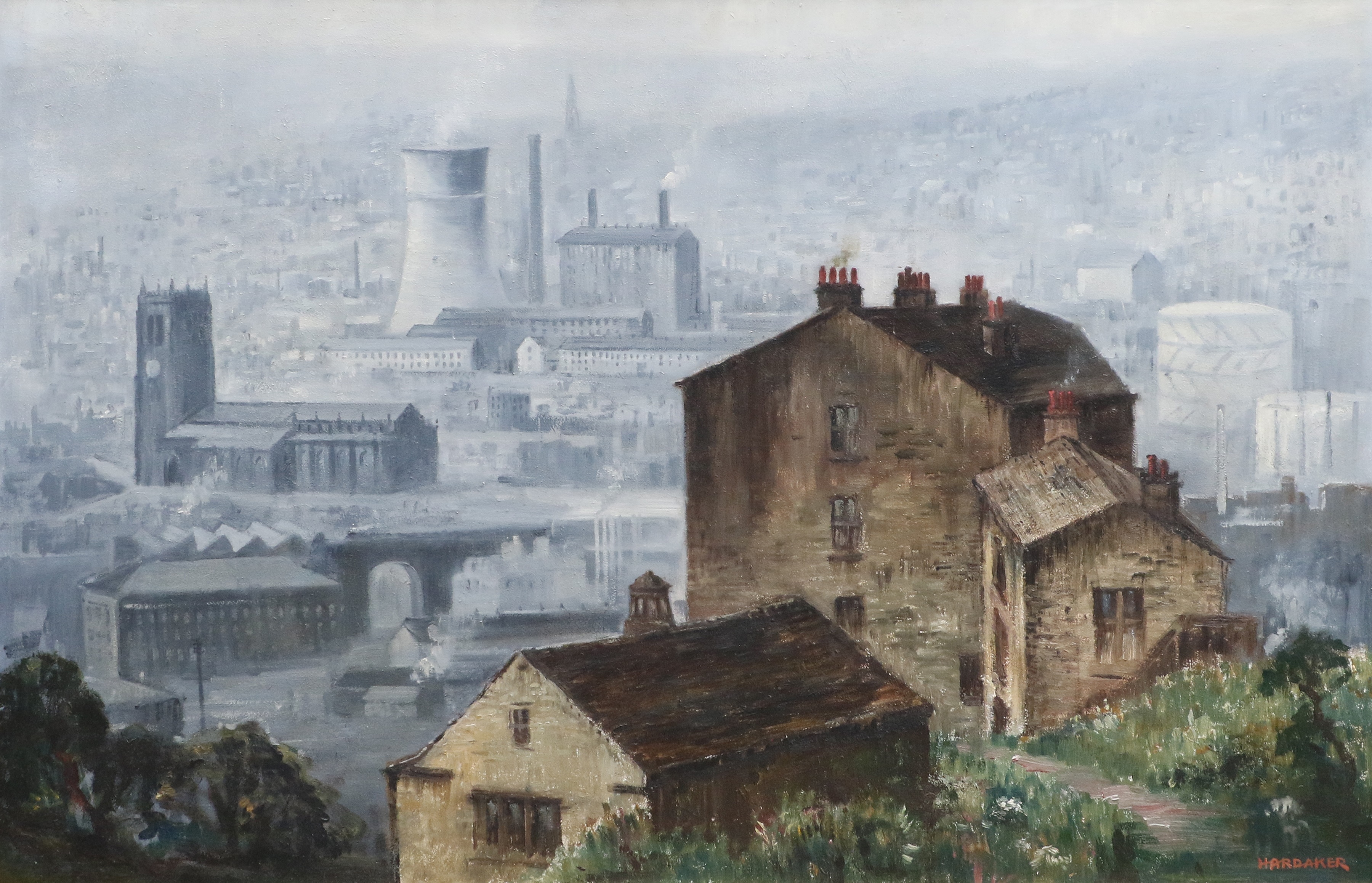 James Hardaker | Halifax, from Southowram Bank | MutualArt