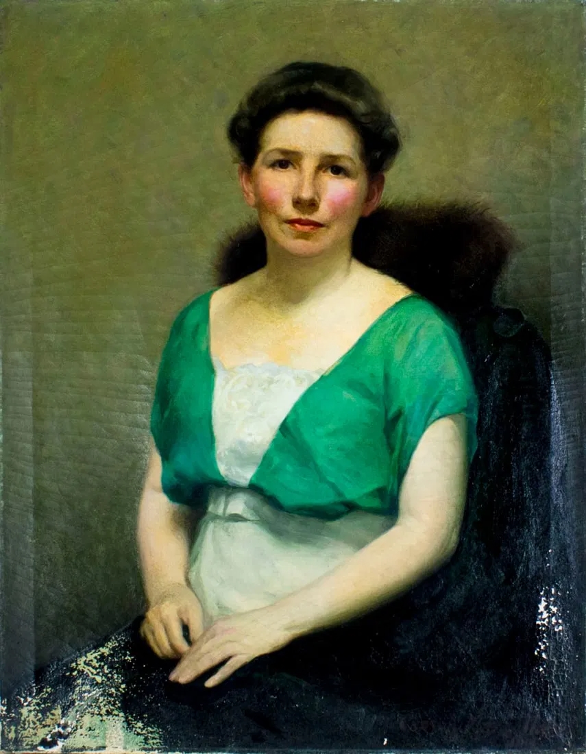 Charles Archibald MacLellan | Portrait of Mrs. W. G. Ramsay (1916 ...
