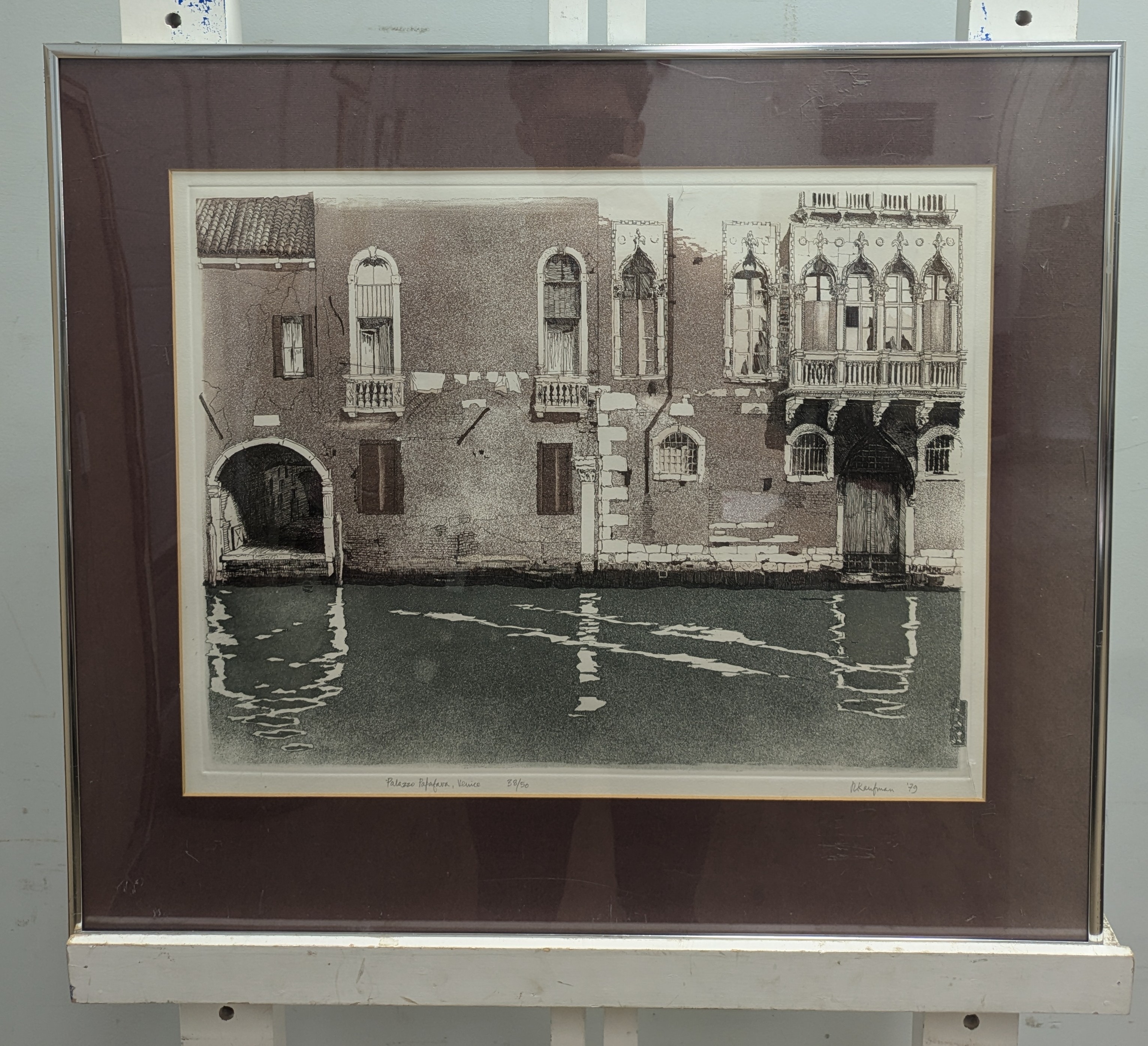 Artwork by Jonathan Kaufman, Jonathan Kaufman (20th Century British, Made of etching and aquatint