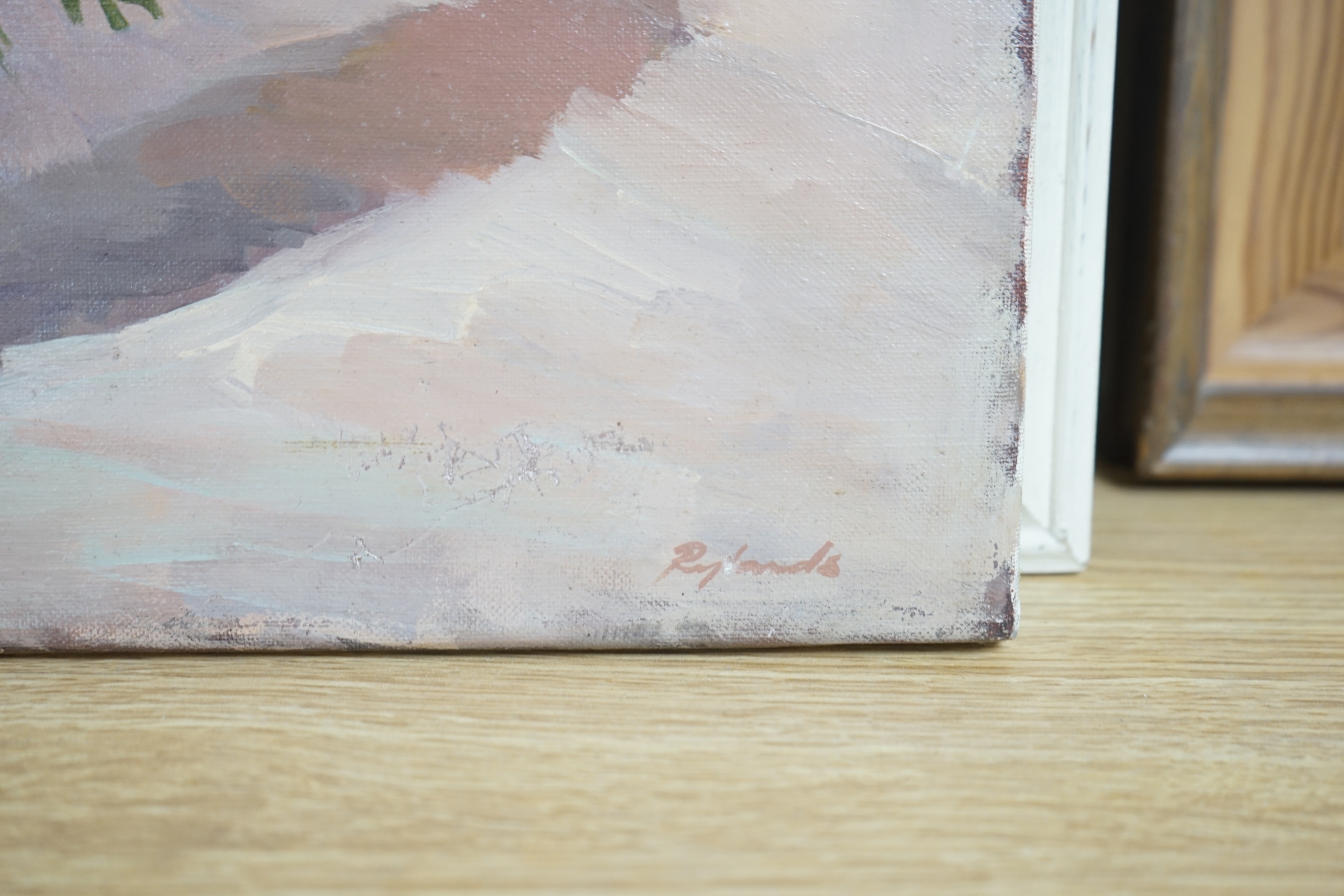 Artwork by Charles Howson Bennett, Still life of flowers, Made of oils on canvas