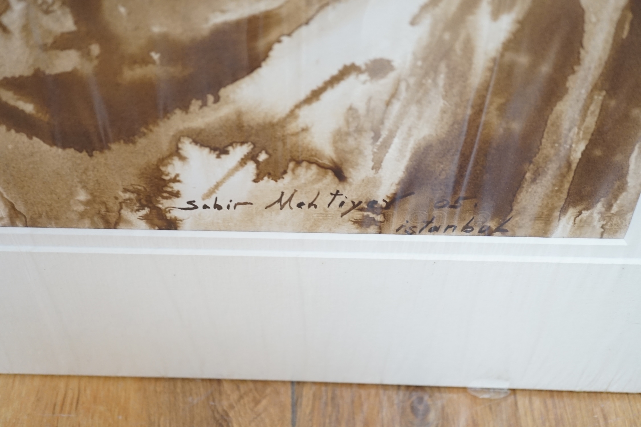 Artwork by Sabir Mehtiyer, Female nudes, Made of watercolours