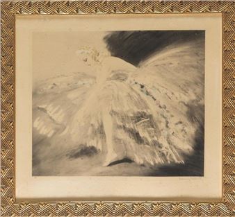 Louis Icart (Tolosa 1888 - Parigi 1950). Fairy dancer, 1939. - Louis Icart