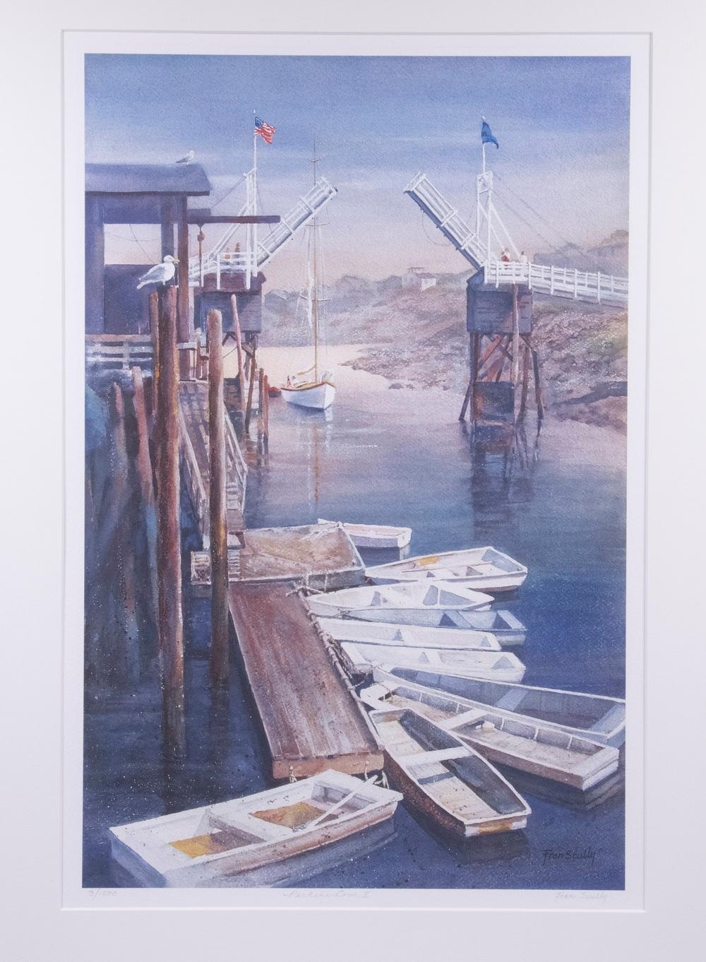 Artwork by Fran Scully, Perkins Cove, II, Made of giclee print