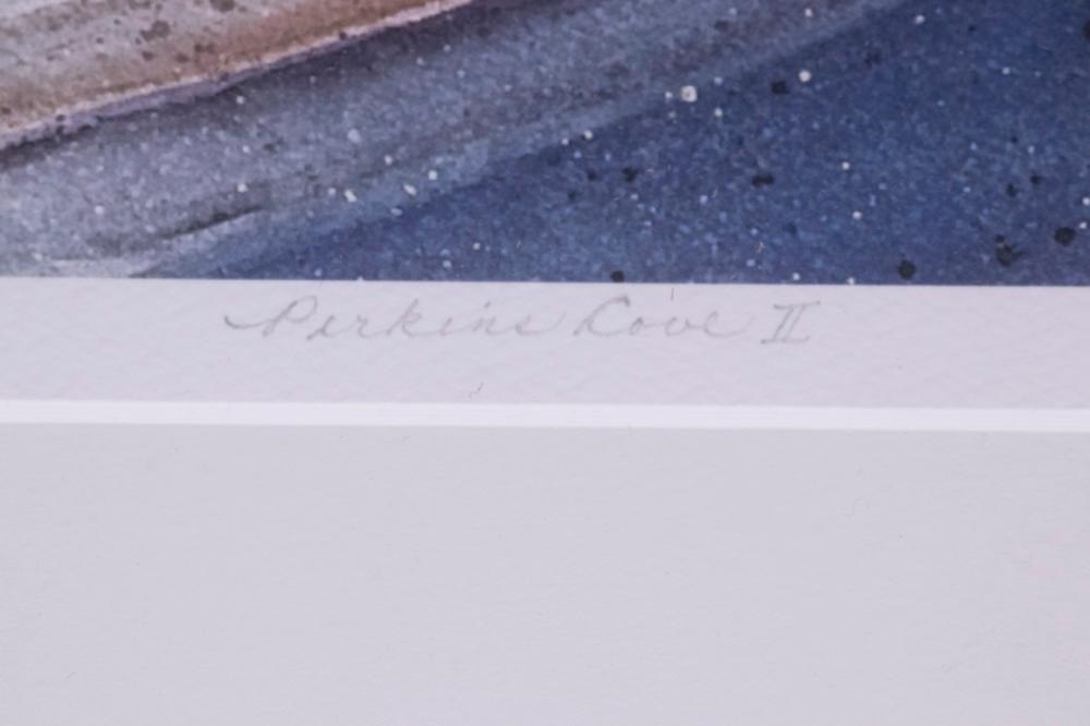 Artwork by Fran Scully, Perkins Cove, II, Made of giclee print