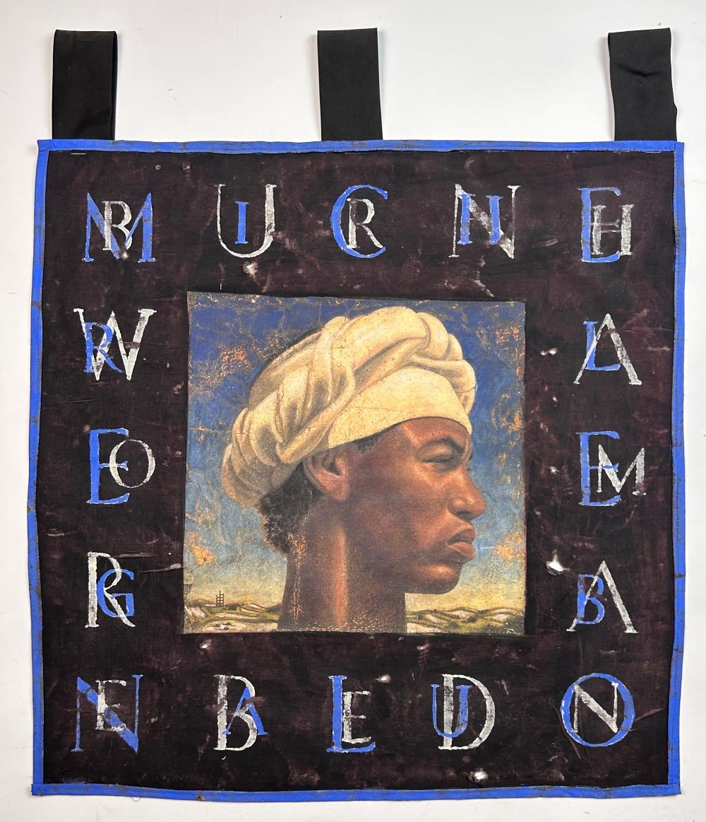 Artwork by Richard Selesnick, Michele Boulanger/Burnham and Eberow, Made of fabric