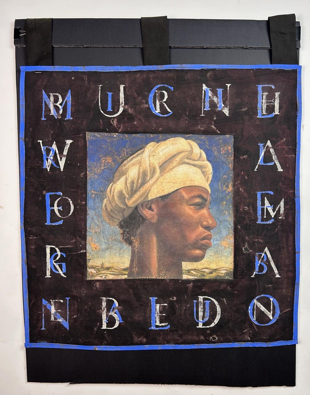Artwork by Richard Selesnick, Michele Boulanger/Burnham and Eberow, Made of fabric